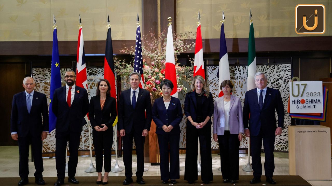Usthadian Academy / G7 Foreign Ministers Address Israel-Gaza Conflict | 09 nov 2023 Usthadian Academy / G7 Foreign Ministers Address Israel-Gaza Conflict